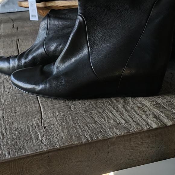 Lanvin Thigh High Black Leather Boots. Size 39 - Picture 8 of 8